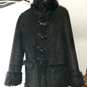Black winter coat